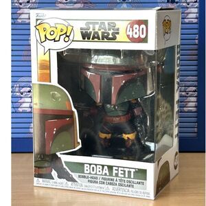 Funko Pop! #480 Star Wars Book of Boba Fett: Boba Fett Figure Mandalorian